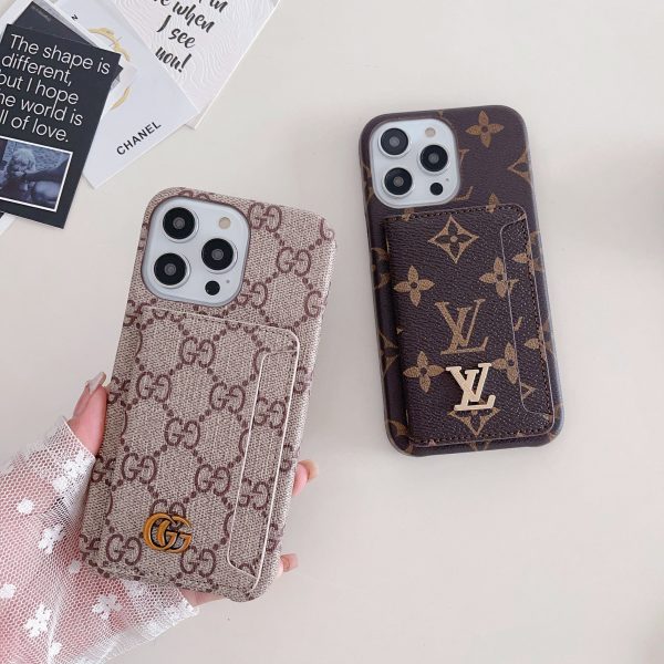 GG Card Holder iPhone Case - 图片 4