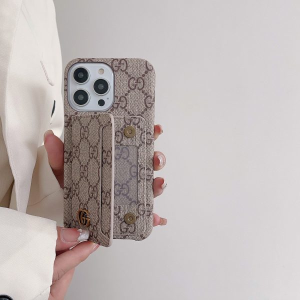 GG Card Holder iPhone Case - 图片 3