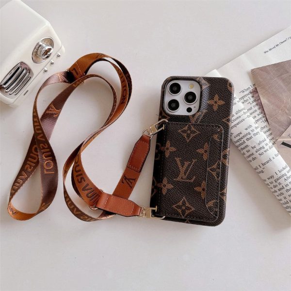 Lou Card Bag Crossbody Classic iPhone Case - 图片 4