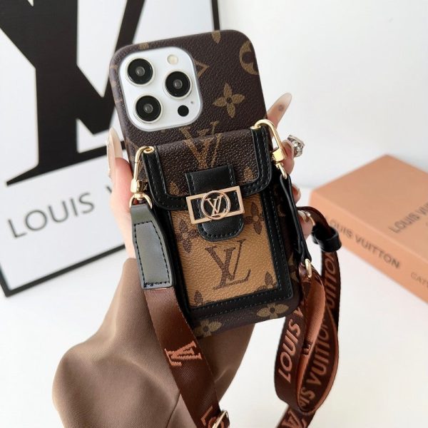 Lou Card Holder Crossbody iPhone Case - 图片 14