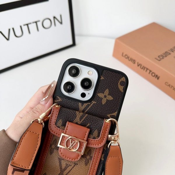 Lou Card Holder Crossbody iPhone Case - 图片 11