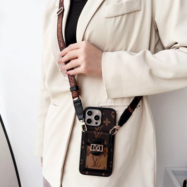 Lou Card Holder Crossbody iPhone Case - 图片 10