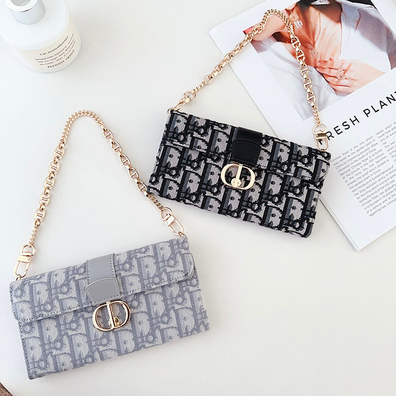 CD Bag Scarves Chain iPhone Case - 图片 19