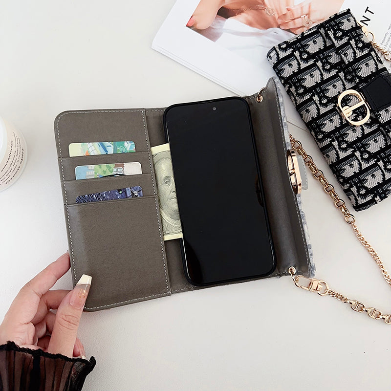 CD Bag Scarves Chain iPhone Case - 图片 6