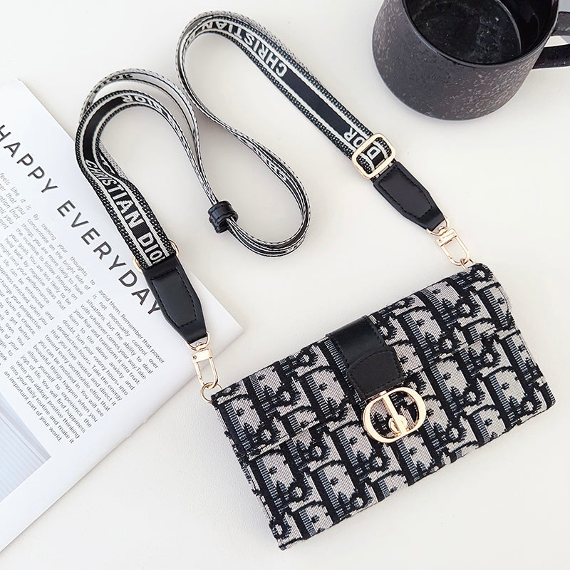 CD Bag Scarves Chain iPhone Case - 图片 4