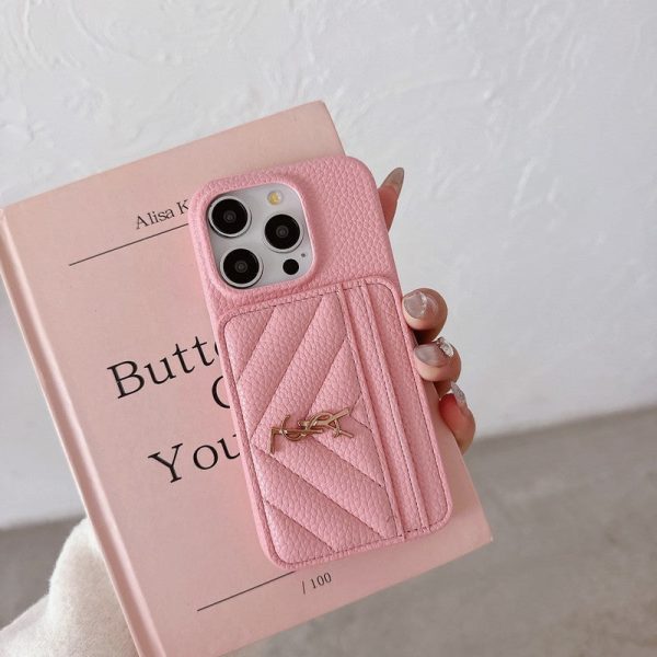 Saint Card Bag Leather iPhone Case - 图片 11