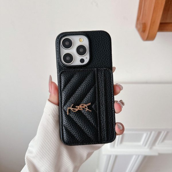 Saint Card Bag Leather iPhone Case - 图片 17