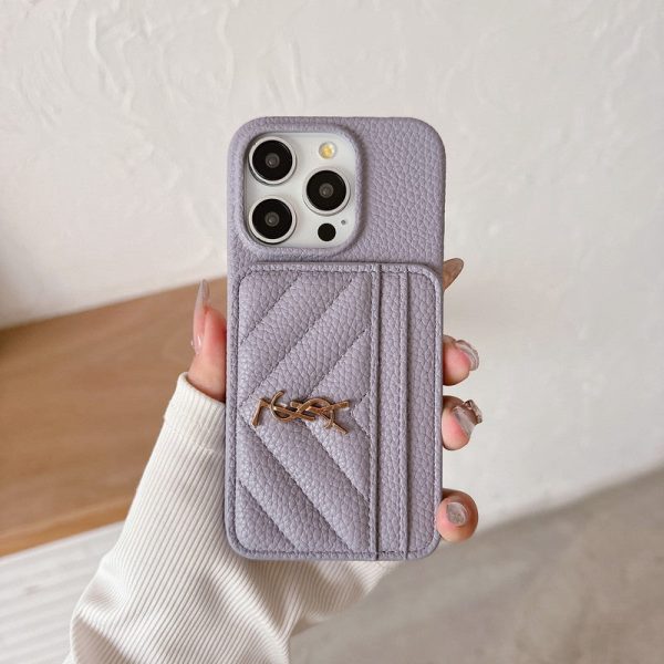Saint Card Bag Leather iPhone Case - 图片 2