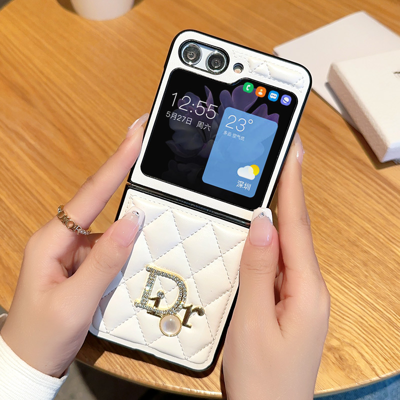 Samsung Classic Leather Galaxy Z Flip 6/5/4/3 Case - 图片 4