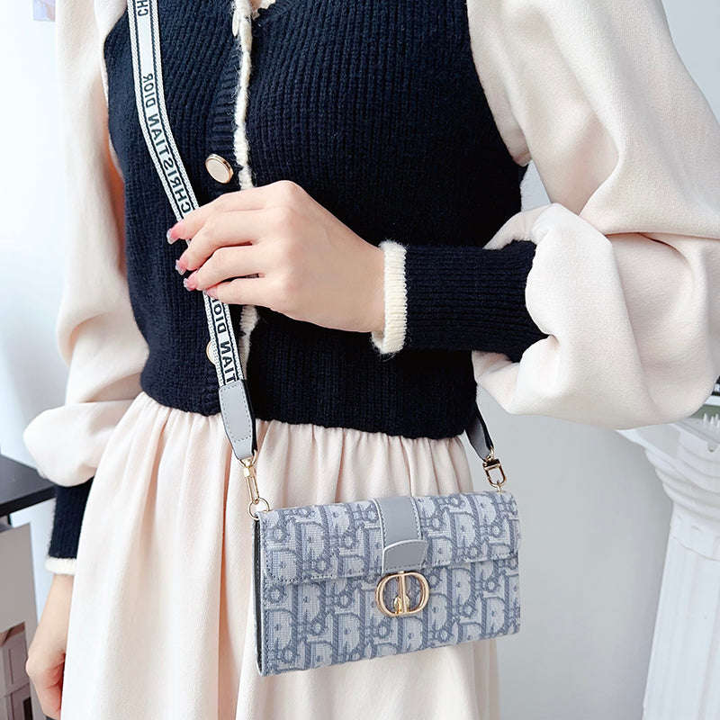 CD Bag Scarves Chain iPhone Case - 图片 13