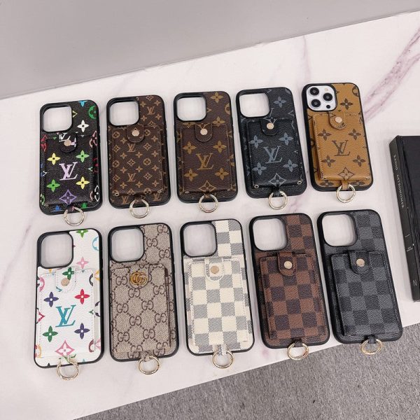 Lou Card Bag Classic Color iPhone 16 Case - 图片 12