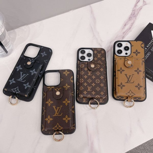 Lou Card Bag Classic Color iPhone 16 Case - 图片 13