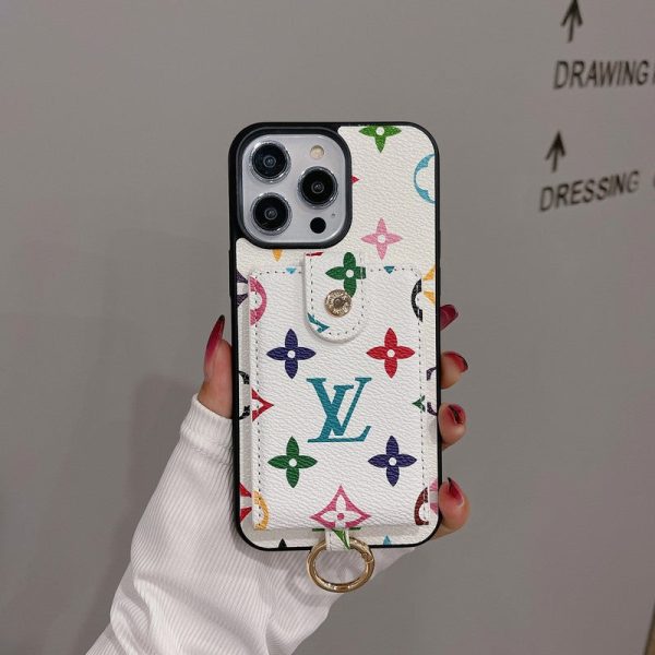 Lou Card Bag Classic Color iPhone 16 Case - 图片 4