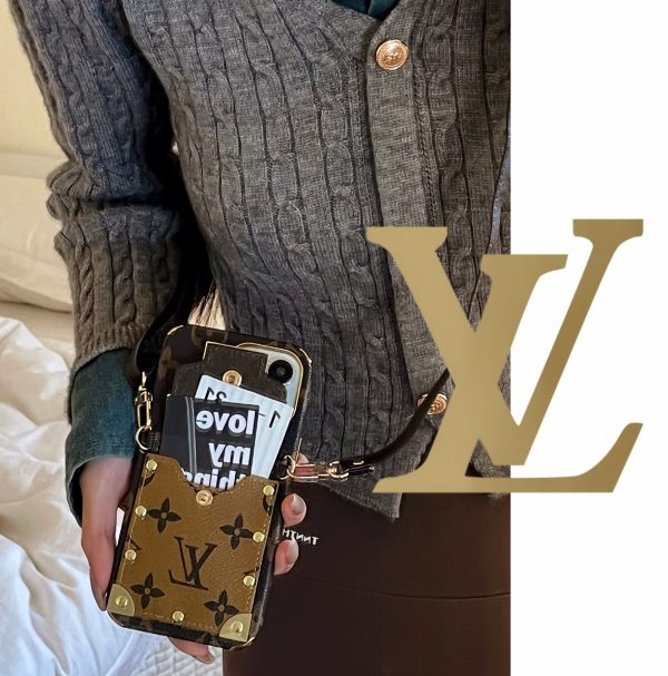 Lou Chain Leather iPhone Case - 图片 6
