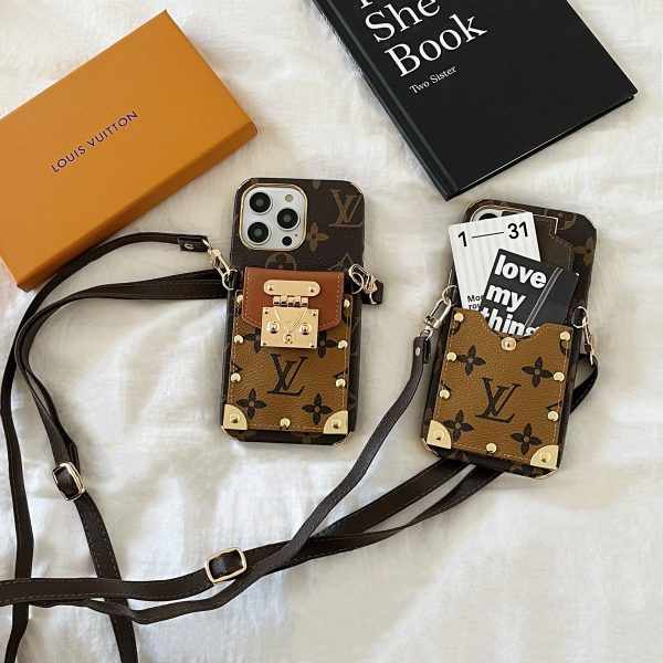 Lou Chain Leather iPhone Case - 图片 12