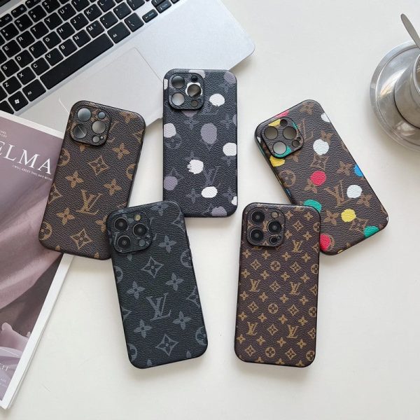 Lou Classic Color Leather iPhone Case - 图片 18
