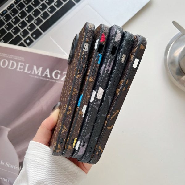 Lou Classic Color Leather iPhone Case - 图片 20