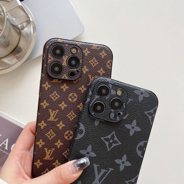 Lou Classic Color Leather iPhone Case - 图片 15