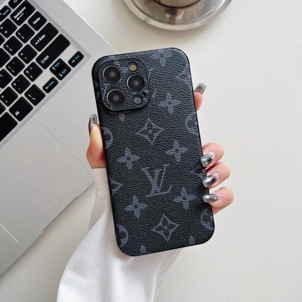 Lou Classic Color Leather iPhone Case - 图片 23