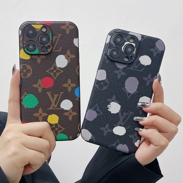 Lou Classic Color Leather iPhone Case - 图片 13