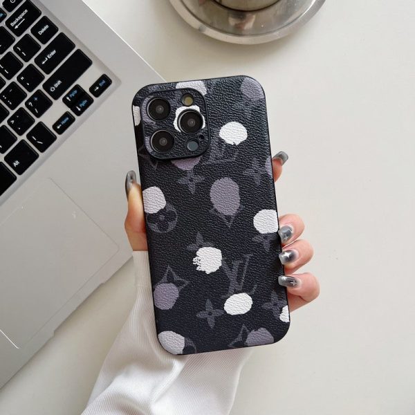 Lou Classic Color Leather iPhone Case - 图片 26