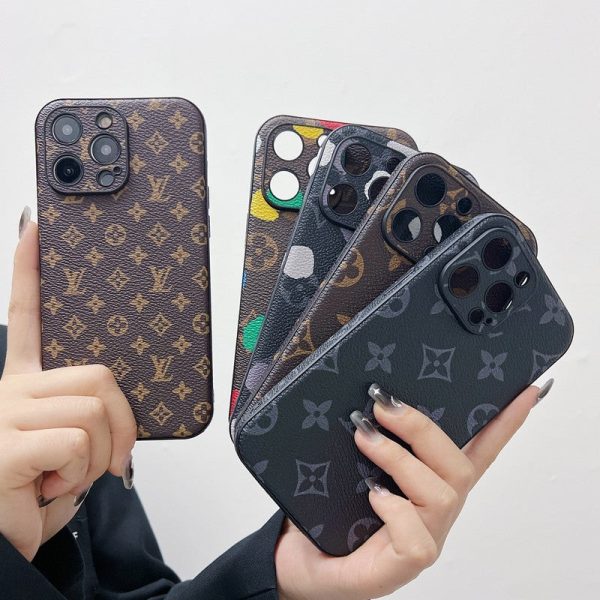 Lou Classic Color Leather iPhone Case - 图片 7