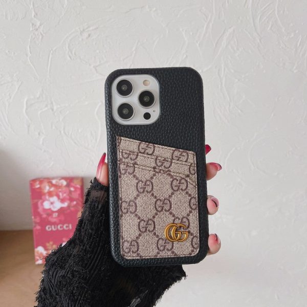GG Card Bag Classic iPhone Case - 图片 2