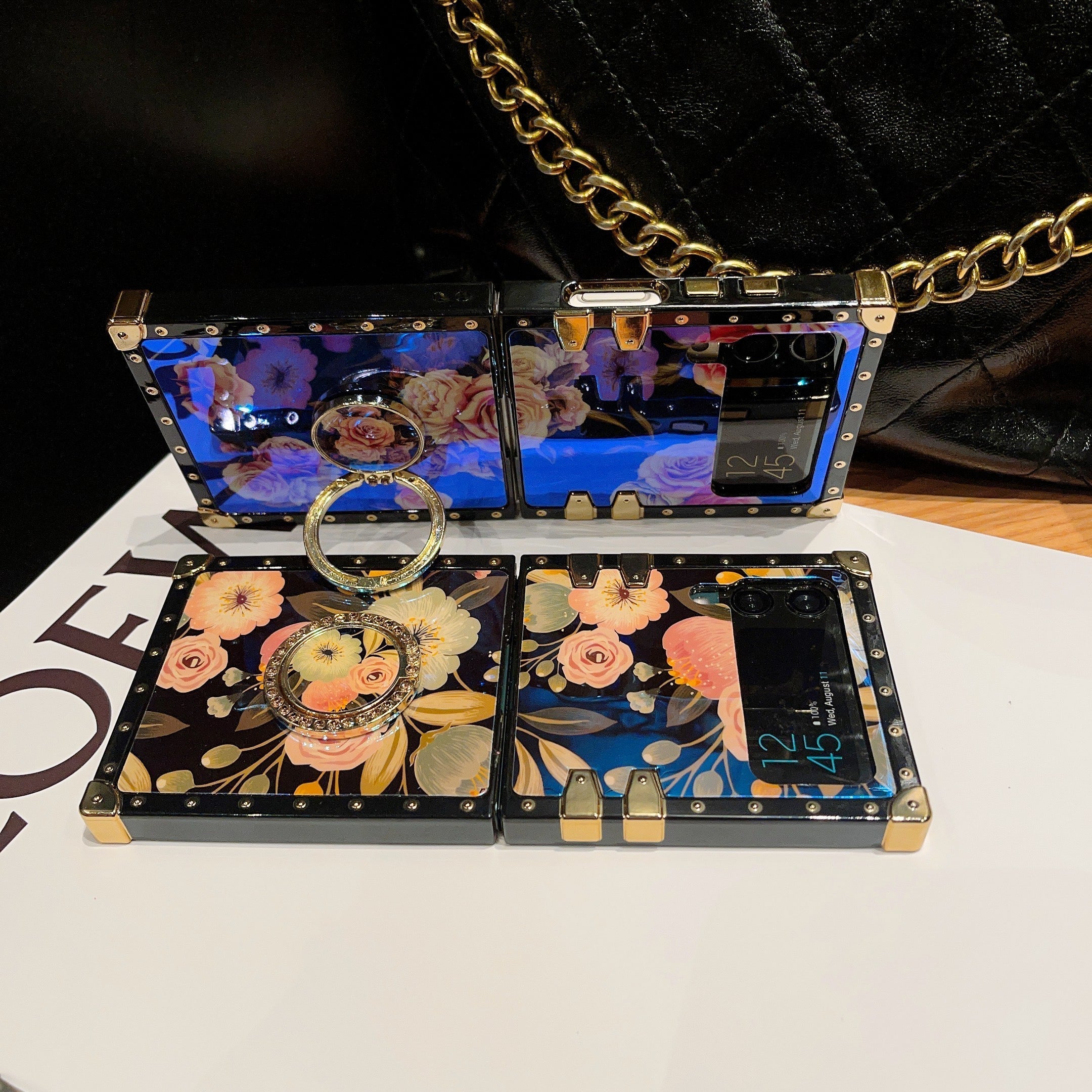 Samsung Galaxy Z Flip6/5/4/3 5G Square Case "Aphrodite Ring" - 图片 8