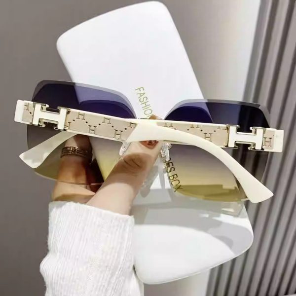 Custom Luxury H Sunglasses - 图片 5