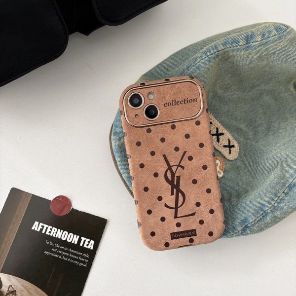 Saint Brown Leather iPhone Case - 图片 10