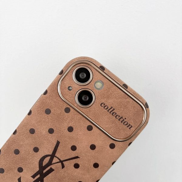 Saint Brown Leather iPhone Case - 图片 6