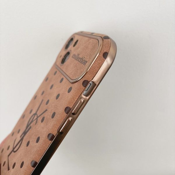 Saint Brown Leather iPhone Case - 图片 7