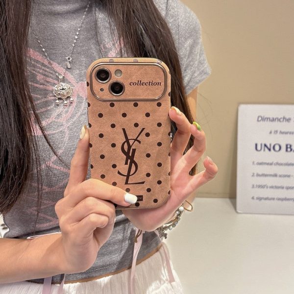 Saint Brown Leather iPhone Case - 图片 5