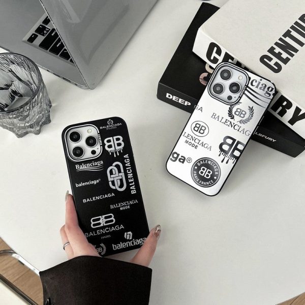 BB Black & Silver iPhone Case - 图片 6