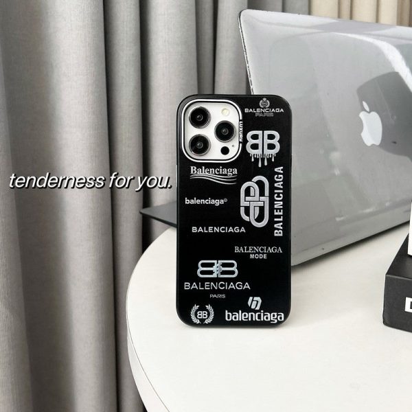 BB Black & Silver iPhone Case - 图片 8