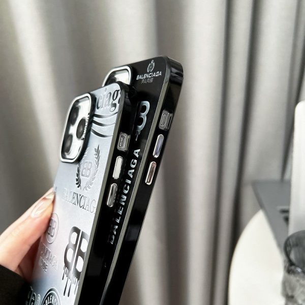 BB Black & Silver iPhone Case - 图片 11