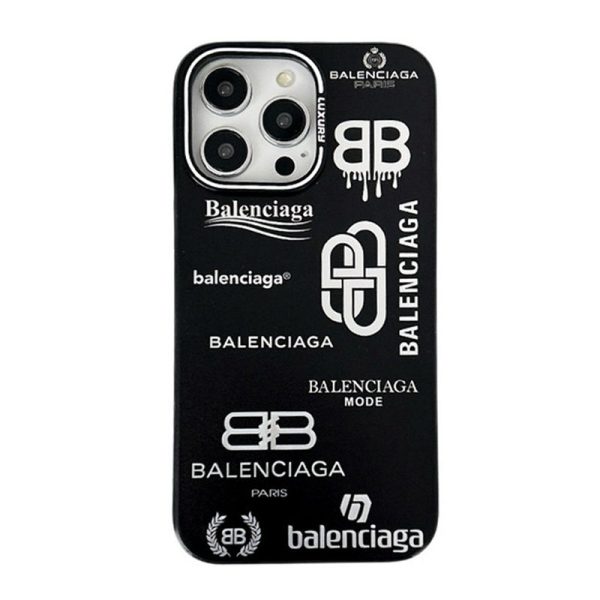 BB Black & Silver iPhone Case - 图片 13