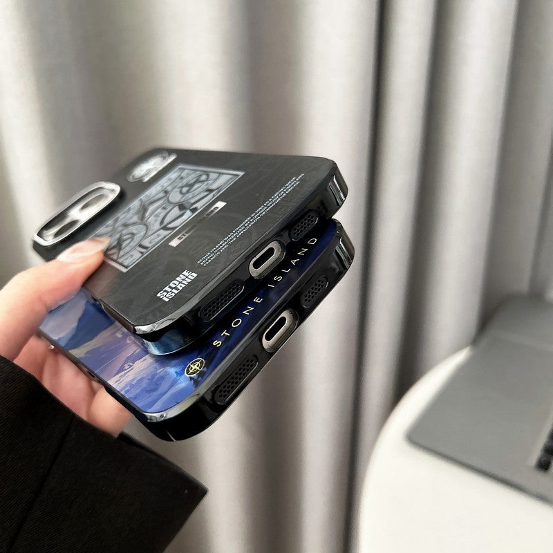 Stone Black & Blue iPhone Case - 图片 12