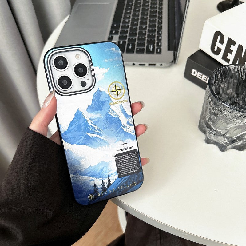 Stone Black & Blue iPhone Case - 图片 7