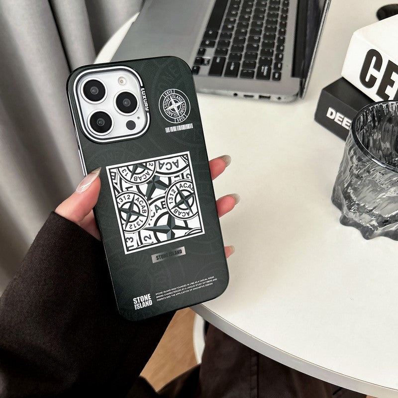 Stone Black & Blue iPhone Case - 图片 8