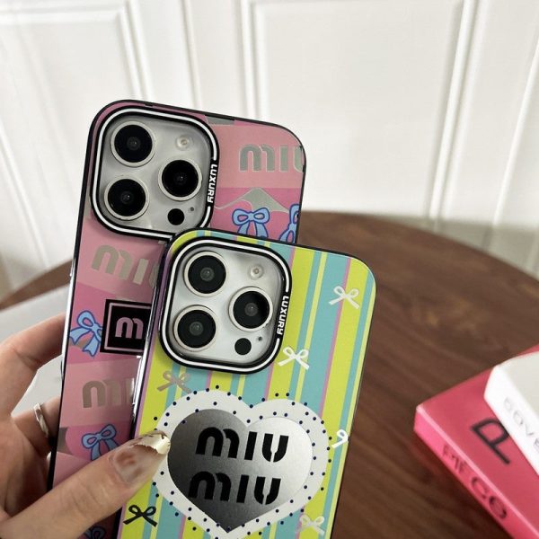 Miu Pink & Green iPhone Case - 图片 7