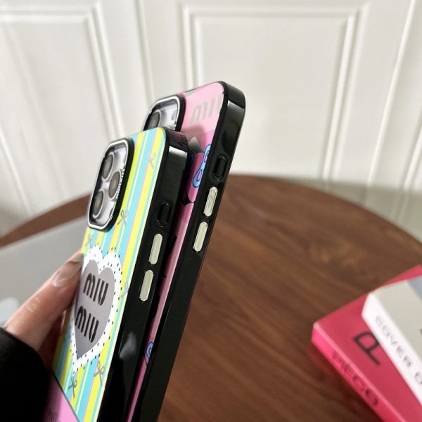 Miu Pink & Green iPhone Case - 图片 8
