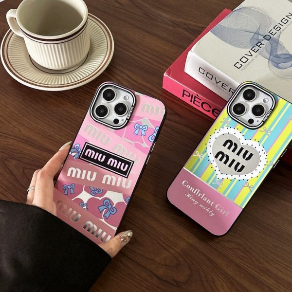 Miu Pink & Green iPhone Case - 图片 10