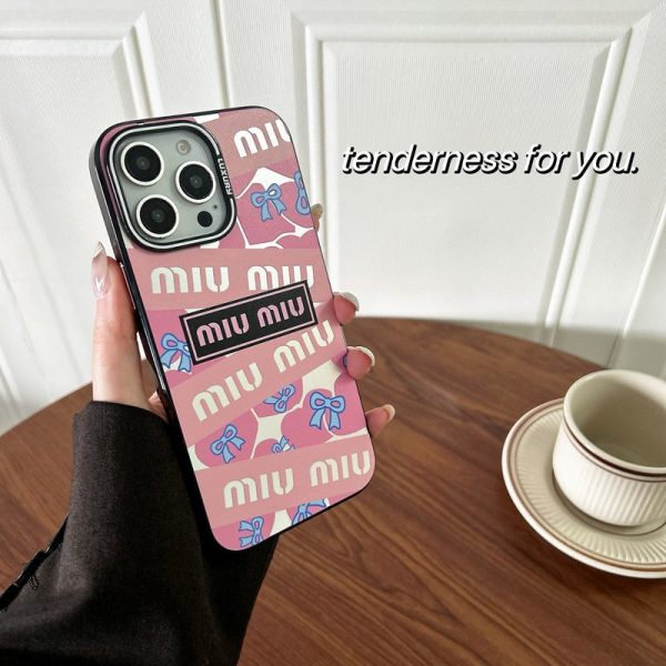 Miu Pink & Green iPhone Case - 图片 4