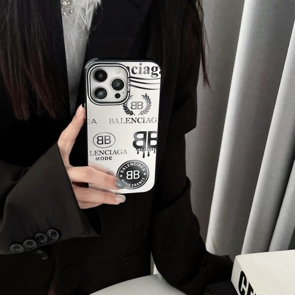 BB Black & Silver iPhone Case - 图片 4