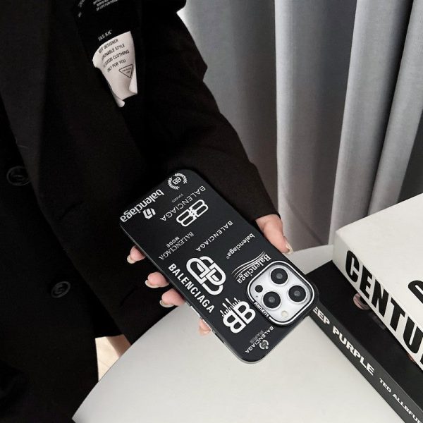 BB Black & Silver iPhone Case - 图片 5