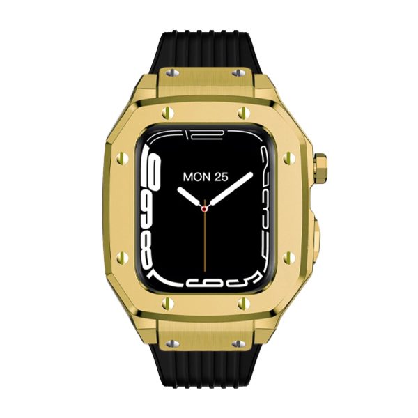 Luxury Rubber Stainless Steel Cover for Apple iWatch Series - 图片 73