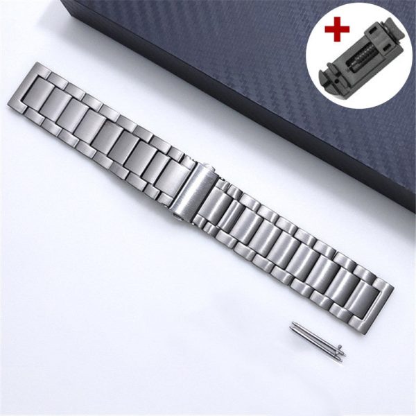 Silver Titanium Watch Band - 图片 10