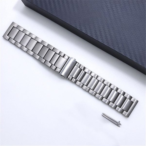 Silver Titanium Watch Band - 图片 9