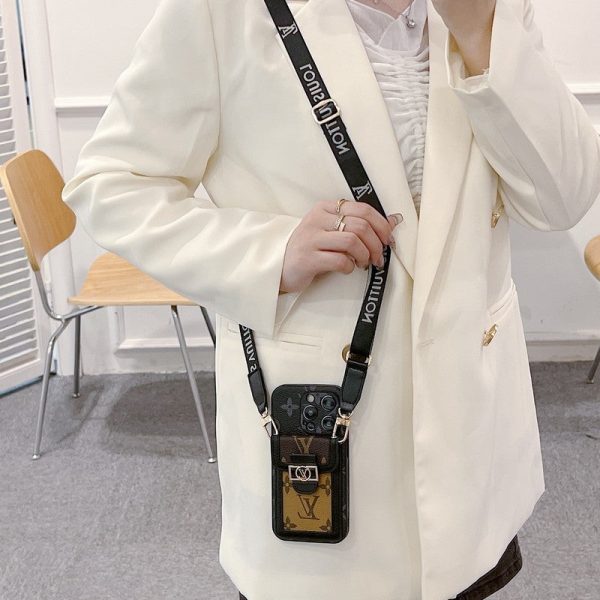 Lou Card Holder Crossbody iPhone Case - 图片 11